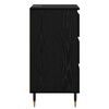 vidaXL Serv&iacute;rovac&iacute; skř&iacute;ň Čern&yacute; dub 35 x 40 x 70 cm Kompozitn&iacute; dřevo