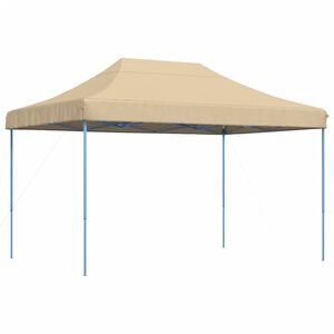 vidaXL Skl&aacute;dac&iacute; party stan pop-up b&eacute;žov&yacute; 410 x 279 x 315 cm