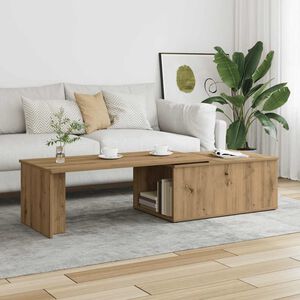 vidaXL Konferenčn&iacute; stolek dub artisan 150x50x35 cm kompozitn&iacute; dřevo