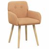vidaXL J&iacute;deln&iacute; židle 2 pcs Boucl&eacute; B&eacute;žov&aacute; 59 x 57 x 85 cm