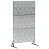 vidaXL Obrazovka pro soukrom&iacute; 100 x 50 x 180 cm Pozinkovan&aacute; ocel