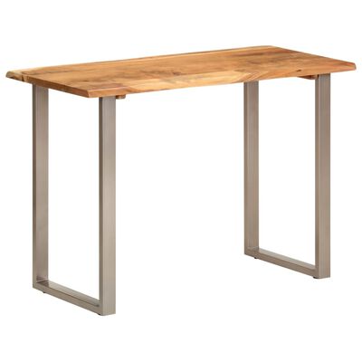 vidaXL Jídelní stůl 110 x 50 x 76 cm masivní akáciové dřevo