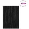 vidaXL Dekoračn&iacute; panely 150 pcs Čern&yacute; dub 21 x 30 x 0,27 cm