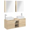 vidaXL Sada koupelnov&eacute;ho n&aacute;bytku 5 pcs Dub sonoma