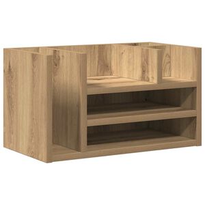 vidaXL Organiz&eacute;r na stůl Dub artisan 44,5 x 24 x 25 cm