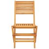 vidaXL Skládací zahradní židle 2 ks 47x62x90 cm masivní teakové dřevo