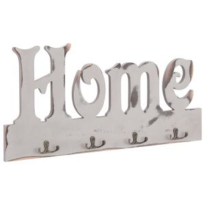 vidaXL Nástěnný věšák HOME 50 x 23 cm