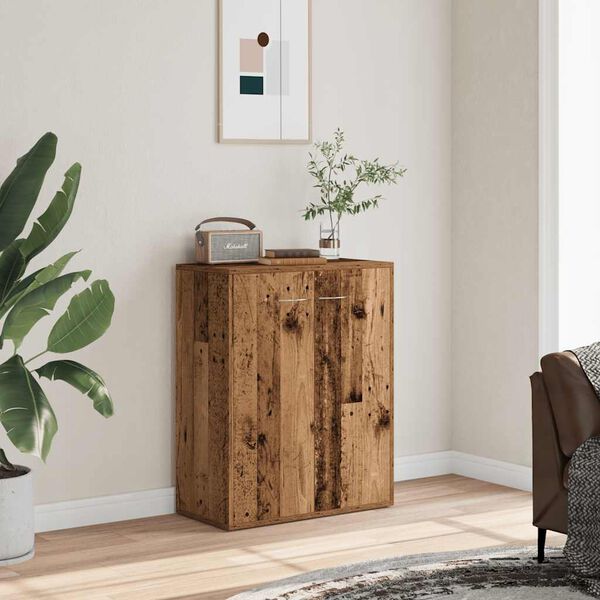 vidaXL Př&iacute;born&iacute;k star&eacute;ho dřeva 60 x 30 x 75 cm kompozitn&iacute; dřevo