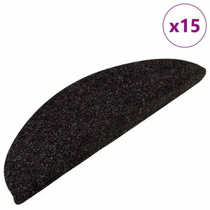 vidaXL Samolepic&iacute; n&aacute;&scaron;lapy na schody 15 ks 56x17x3 cm antracitov&eacute;