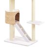 vidaXL &Scaron;krabadlo pro kočky se sisalov&yacute;m sloupkem mořsk&aacute; tr&aacute;va