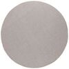 vidaXL Kusov&eacute; koberce Kulat&yacute; LUGO Taupe &Oslash; 120 CM Polyester