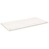 vidaXL Deska psac&iacute;ho stolu b&iacute;l&aacute; 100 x 60 x 2,5 cm masivn&iacute; borov&eacute; dřevo