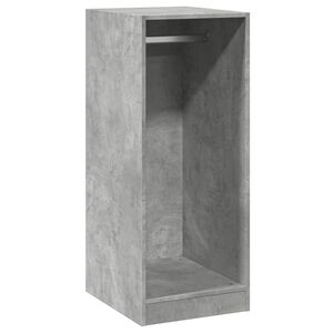 vidaXL &Scaron;atn&iacute; skř&iacute;ň betonově &scaron;ed&aacute; 48 x 41 x 102 cm kompozitn&iacute; dřevo