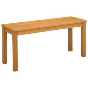 vidaXL J&iacute;deln&iacute; lavička 95 x 32 x 45 cm Masivn&iacute; dubov&eacute; dřevo Př&iacute;rodn&iacute;