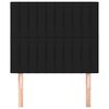 vidaXL Čelo postele čern&eacute; 90x5x118/128 cm l&aacute;tkov&eacute;