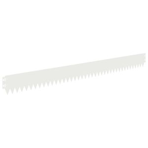 vidaXL Okraj tr&aacute;vn&iacute;ku 10 ks 103 x 10 cm Ocel B&iacute;l&aacute;