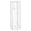 vidaXL Gabionov&yacute; sloupek 50 x 50 x 180 cm železo