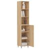 vidaXL Skř&iacute;ň highboard dub sonoma 34,5 x 34 x 180 cm kompozitn&iacute; dřevo