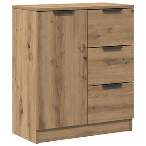 vidaXL Př&iacute;born&iacute;k dub artisan 60 x 30 x 70 cm kompozitn&iacute; dřevo