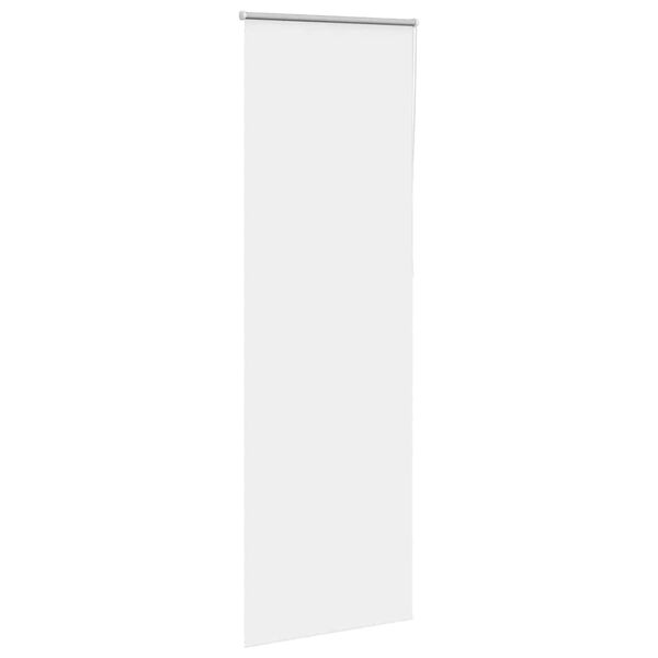 vidaXL Roleta zatemňovac&iacute; b&iacute;l&aacute; 65x230 cm &scaron;&iacute;řka l&aacute;tky 60,7 cm polyester