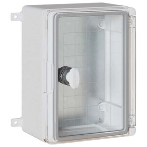 vidaXL Ovl&aacute;dac&iacute; skř&iacute;ň &Scaron;ed&aacute; 25 x 13 x 24 cm ABS plast