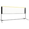 vidaXL Nastaviteln&aacute; badmintonov&aacute; s&iacute;ť 300 x 103 x 94&ndash;158 cm kov