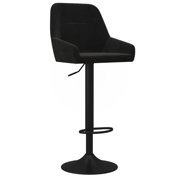 vidaXL Barov&eacute; židle 2 ks čern&eacute; samet