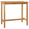 vidaXL Barov&yacute; stůl Př&iacute;rodn&iacute; 110 x 60 x 105 cm Masivn&iacute; teak