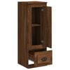 vidaXL Skř&iacute;ň highboard hněd&yacute; dub 36 x 35,5 x 103,5 kompozitn&iacute; dřevo