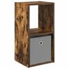 vidaXL Nočn&iacute; stolek Kouřov&yacute; dub 30,5 x 27 x 59,5 cm Kompozitn&iacute; dřevo