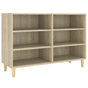 vidaXL Př&iacute;born&iacute;k dub sonoma 103,5 x 35 x 70 cm kompozitn&iacute; dřevo