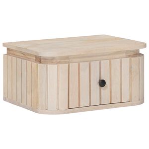 vidaXL Ručně vyroben&aacute; nočn&iacute; skř&iacute;ňka B&iacute;l&aacute; 40 x 30 x 20 cm