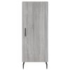 vidaXL Skř&iacute;ň highboard &scaron;ed&aacute; sonoma 34,5 x 34 x 180 cm kompozitn&iacute; dřevo