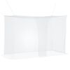 vidaXL Moskyti&eacute;ra na postel 3 ks 156 mesh B&iacute;l&aacute; 220 x 100 x 150 cm