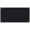 vidaXL Kuchyňsk&yacute; panel čern&yacute; 80 x 40 cm tvrzen&eacute; sklo