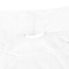 vidaXL Župan bez kapuce Bílá l Flanel
