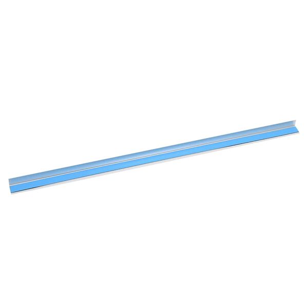 vidaXL Schodové hrany 10 pcs Stříbrná 67 cm Hliník