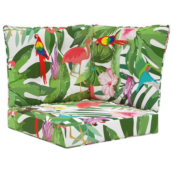 vidaXL Venkovn&iacute; pol&scaron;t&aacute;ř na pohovku 3 pcs pestr&aacute; Polyester