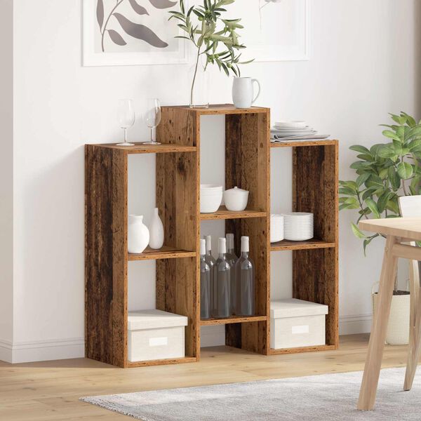 vidaXL Serv&iacute;rovac&iacute; skř&iacute;ň Star&eacute; dřevo 90 x 30 x 90 cm