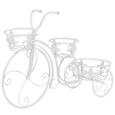 vidaXL Stojan na květiny ve tvaru jízdního kola vintage styl kovový