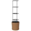 vidaXL Pěstovač rajčat Naturo ECO &Oslash; 39 x 139 cm WPC