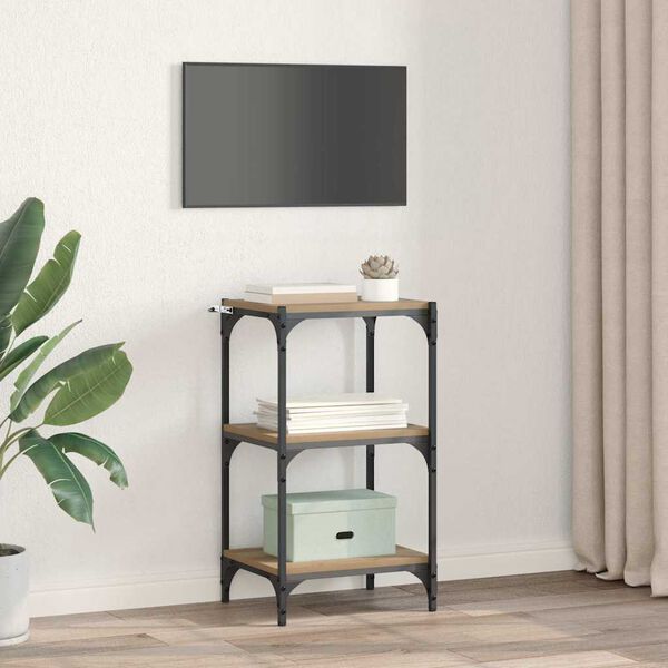 vidaXL Knihovna dub artisan 40 x 33 x 70,5 cm