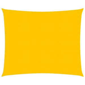 vidaXL Plachta proti slunci 160 g/m&sup2; čtverec žlut&aacute; 5 x 5 m HDPE
