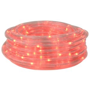 vidaXL V&aacute;nočn&iacute; LED světeln&yacute; had 120 LED Červen&aacute; a 5 m