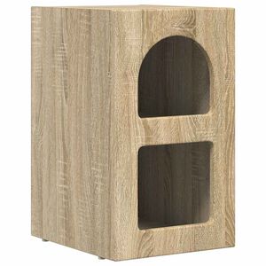 vidaXL Nočn&iacute; stolek ELST Sonoma dub 29,5 x 33,5 x 50 cm