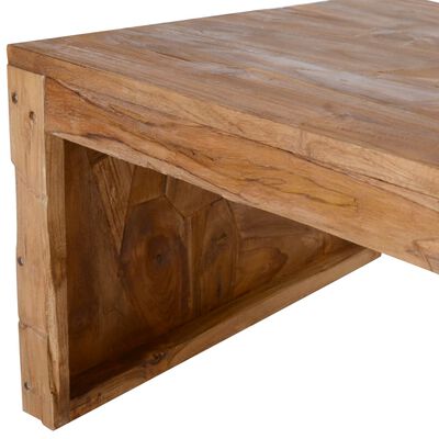 vidaXL Konferenční stolek regenerované teakové dřevo 110 x 60 x 38 cm