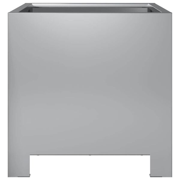 vidaXL Zahradní truhlík 30 x 30 x 30 cm pozinkovaná ocel