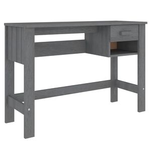 vidaXL Psac&iacute; stůl HAMAR tmavě &scaron;ed&yacute; 110 x 40 x 75 cm masivn&iacute; borovice