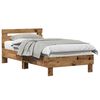 vidaXL R&aacute;m postele Star&eacute; dřevo 193 x 95 x 88 cm Kompozitn&iacute; dřevo