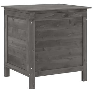 vidaXL Zahradn&iacute; &uacute;ložn&yacute; box antracitov&yacute; 50 x 49 x 56,5 cm masivn&iacute; jedle